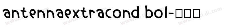 antennaextracond bol字体转换